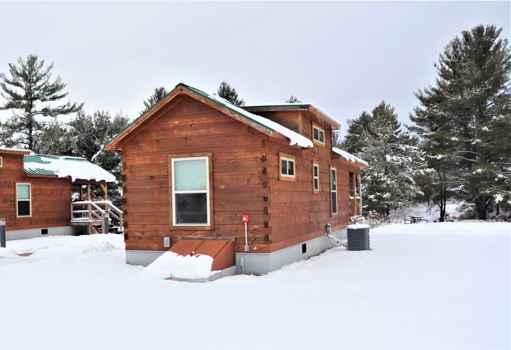 Cabins at Fort McCoy's Pine View Campground