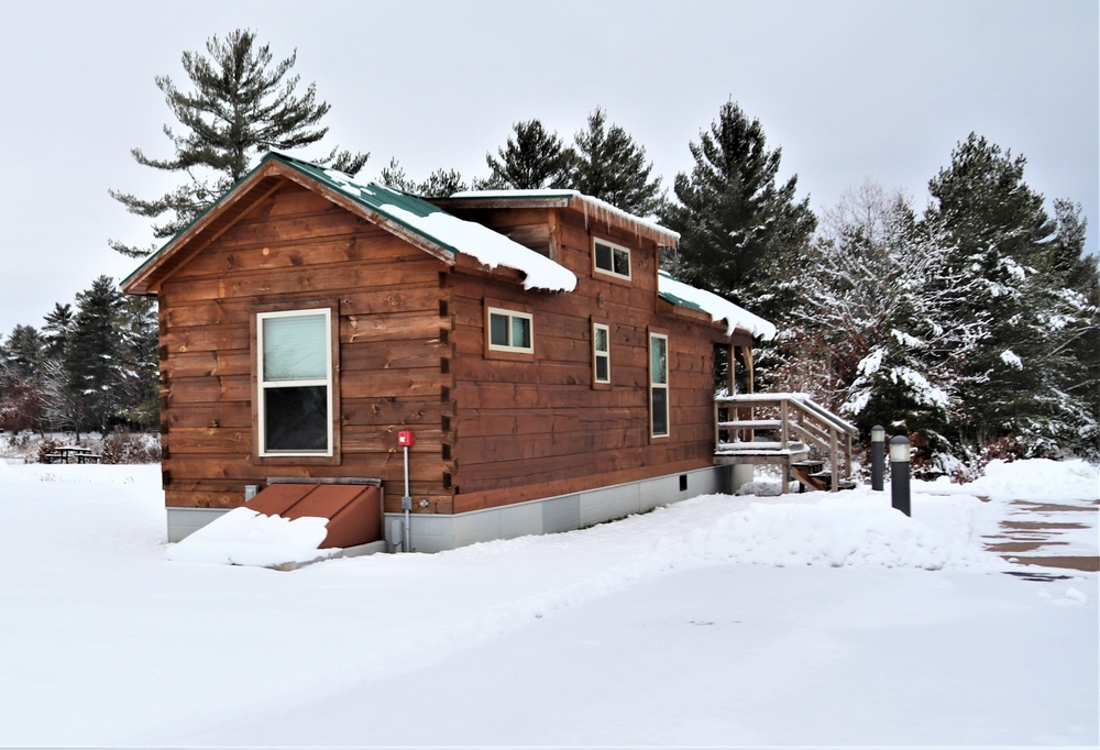 Cabins at Fort McCoy's Pine View Campground