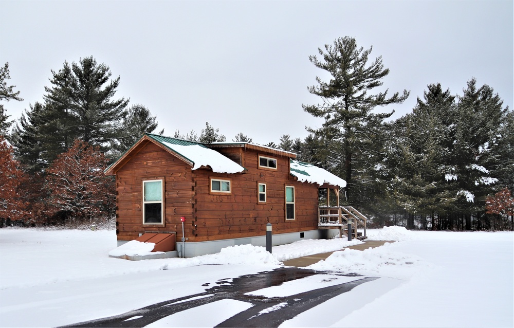 Cabins at Fort McCoy's Pine View Campground