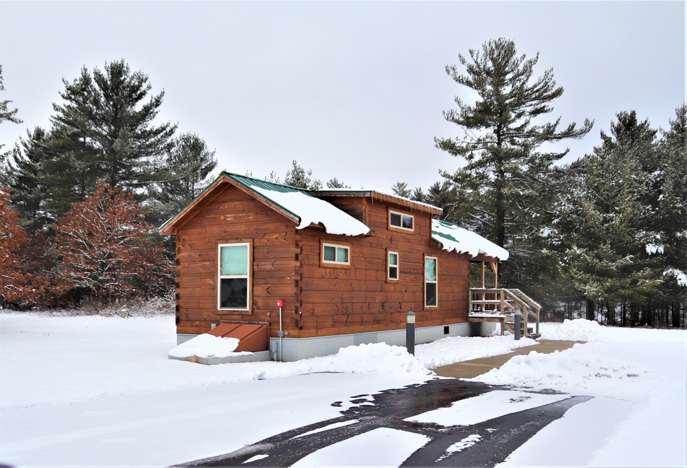 Cabins at Fort McCoy's Pine View Campground