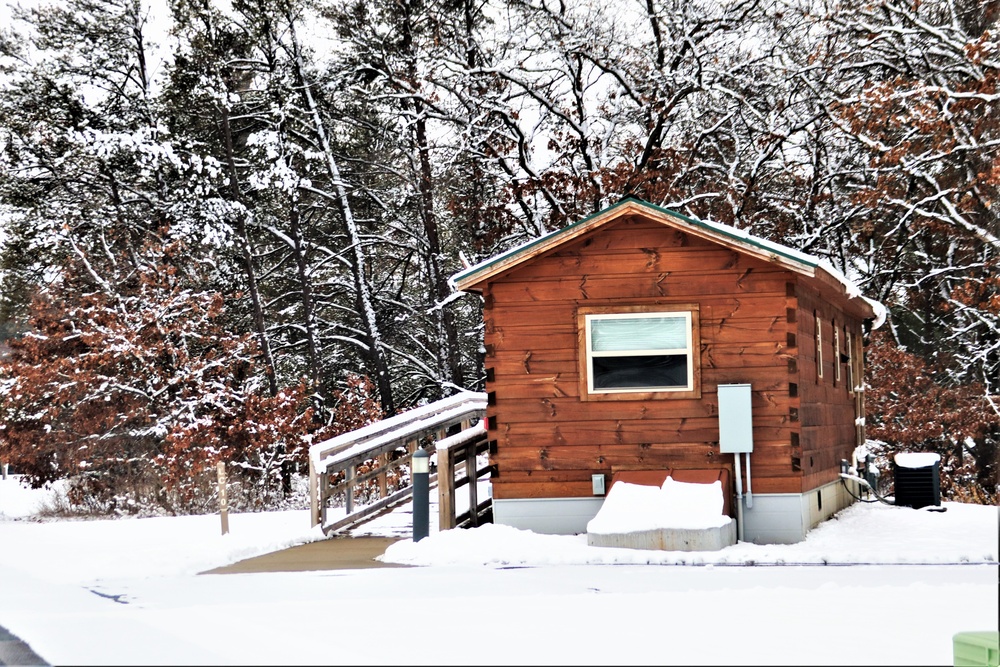 Cabins at Fort McCoy's Pine View Campground