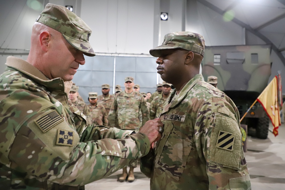 Sustainment Soldiers Host Change of Responsibility