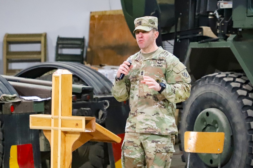 Sustainment Soldiers Host Change of Responsibility