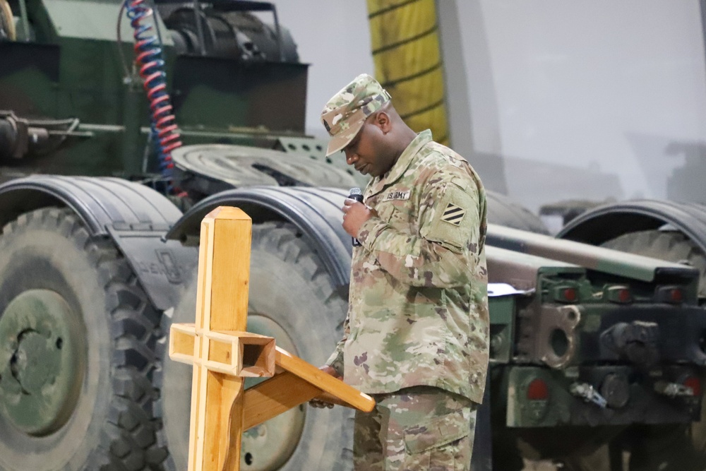 Sustainment Soldiers Host Change of Responsibility