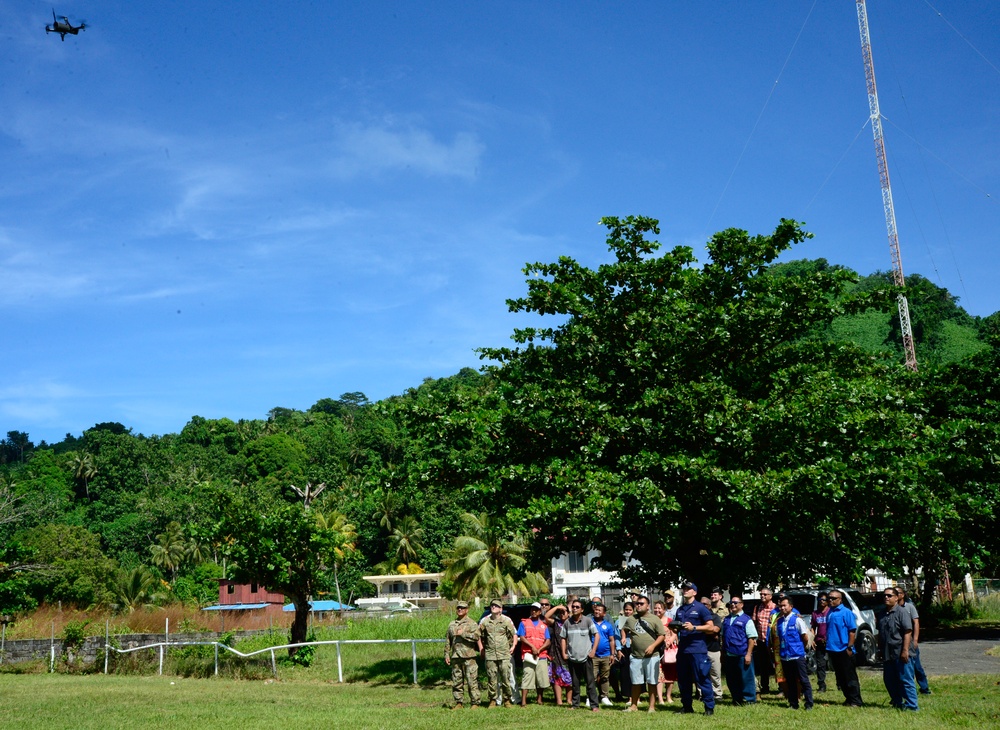 Pacific Partnership 2024-1: Humanitarian Assistance Response Training and Drone Demonstration