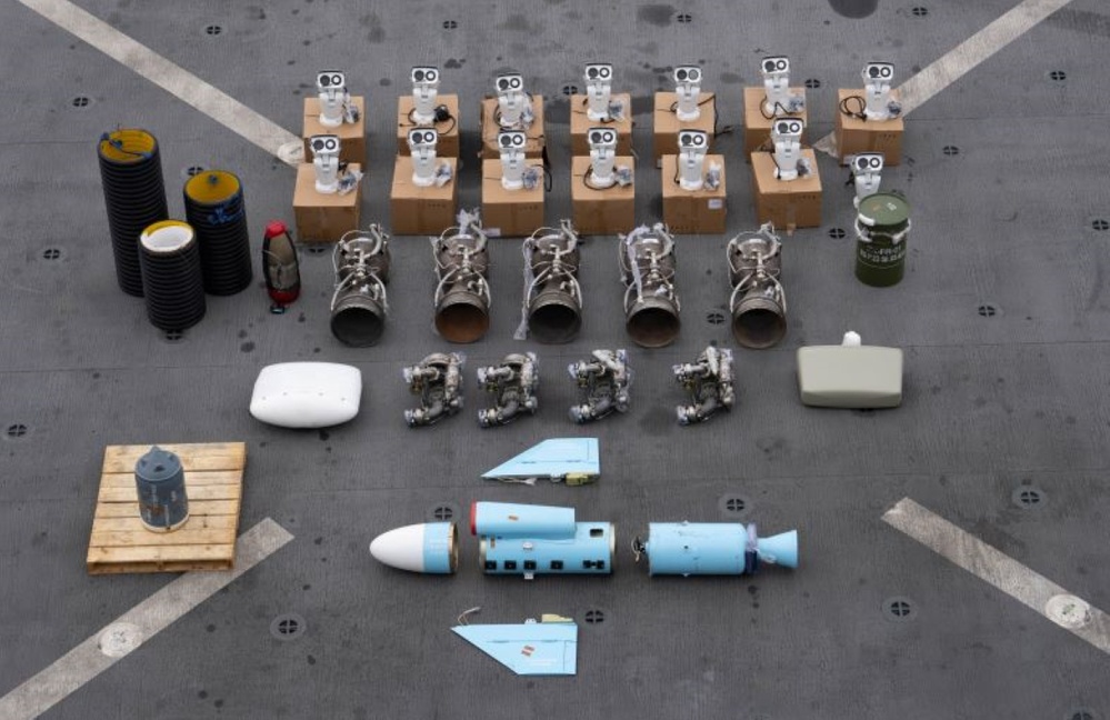USCENTCOM Seizes Iranian Advanced Conventional Weapons Bound for Houthis
