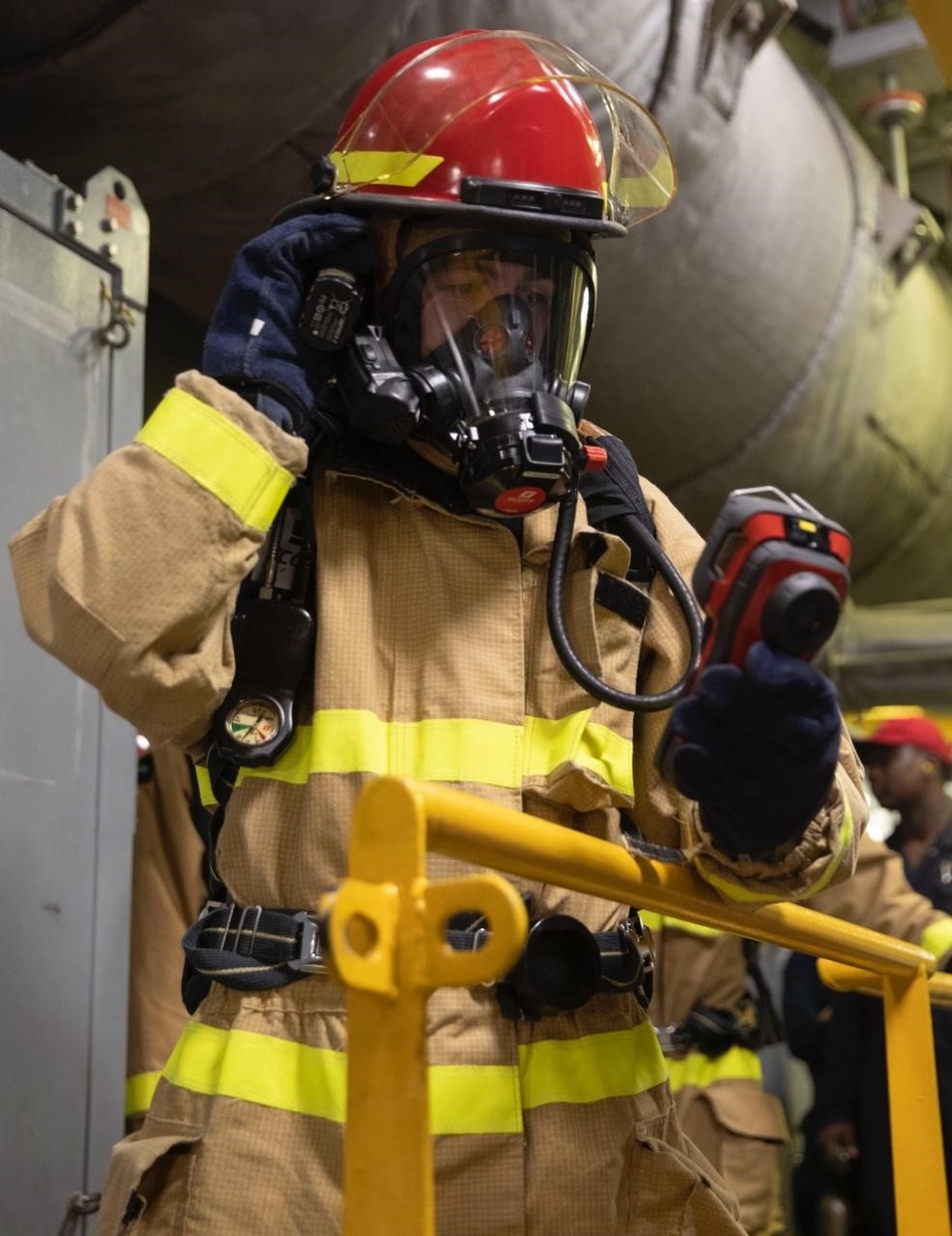 USS Mobile (LCS 26) Conducts Damage Control Training