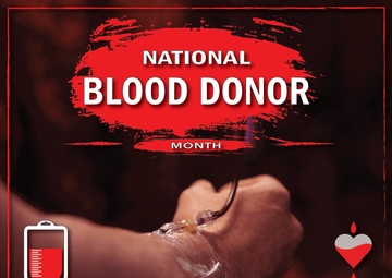 National Blood Donor Month highlights vital need for donations