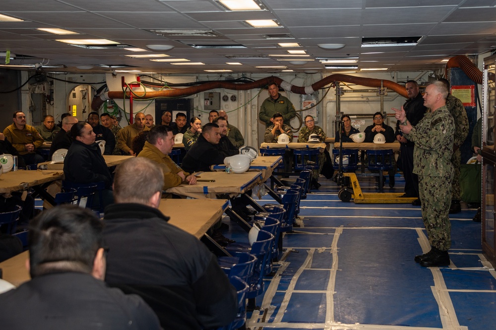 USS Essex In-Port Operations