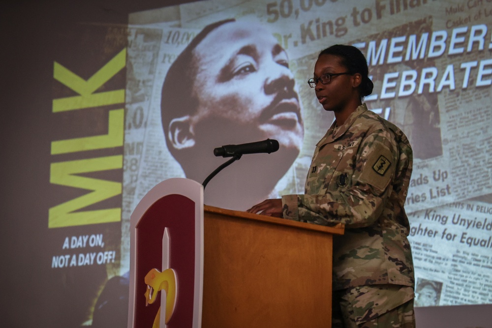 30th Medical Brigade Hosts Martin Luther King Jr. Day Observance