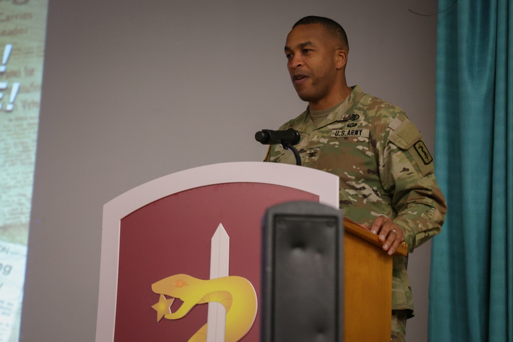30th Medical Brigade Hosts Martin Luther King Jr. Day Observance