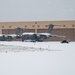 Snow on the tarmac