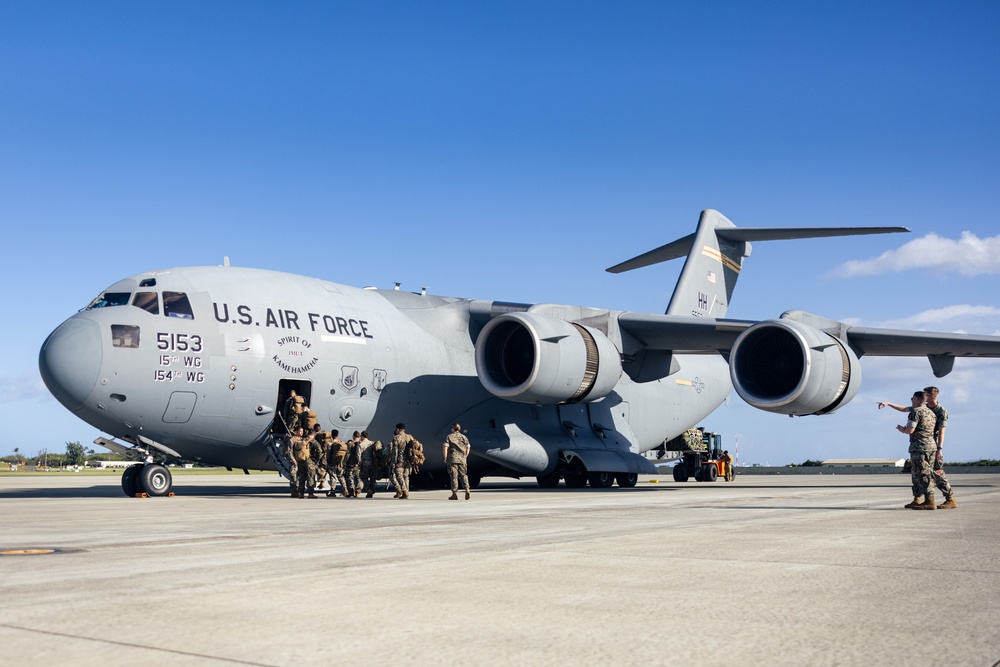 3d LCT Departs for Bougainville III