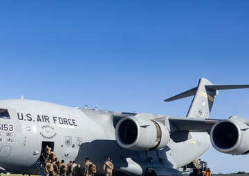 3d LCT Departs for Bougainville III
