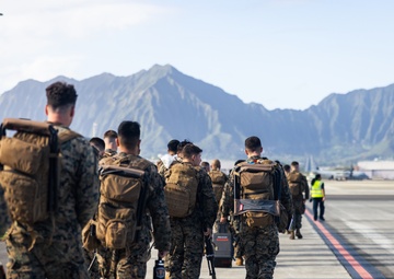 3d LCT Departs for Bougainville III