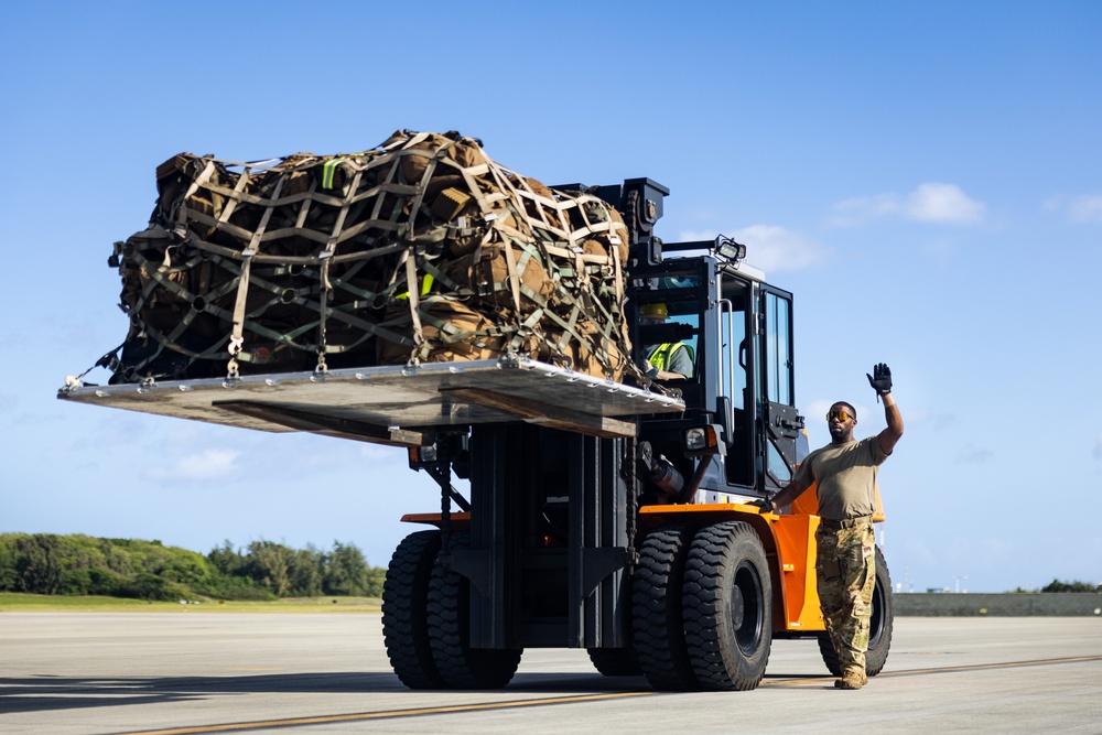 3d LCT Departs for Bougainville III