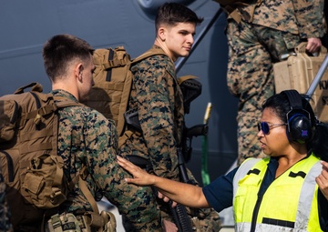 3d LCT Departs for Bougainville III