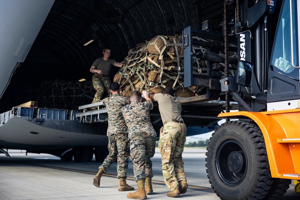 3d LCT Departs for Bougainville III