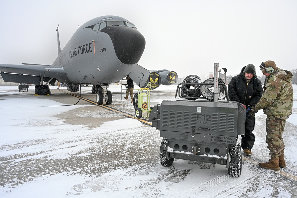 Keeping Warm While Staying Ready at Selfridge Air National Guard Base