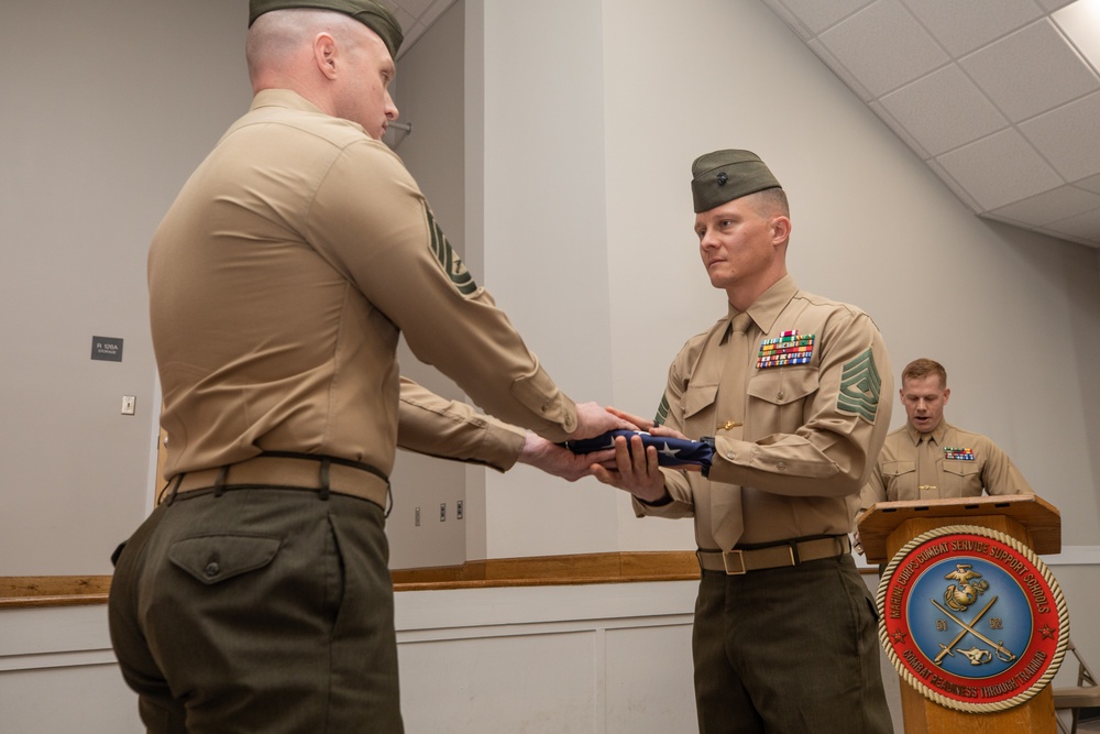 1st Sgt. Neill Sevelius Retirement Ceremony