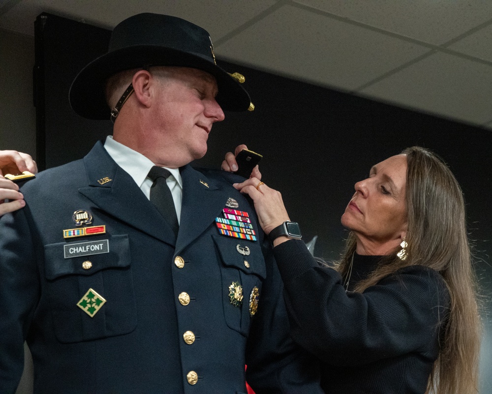 Col. Chad C. Chalfont Promotion to Brigadier General