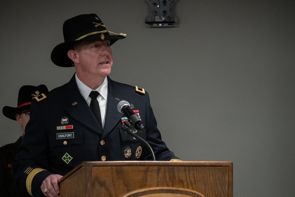 Col. Chad C. Chalfont Promotion to Brigadier General