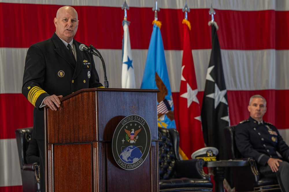 USSPACECOM Change of Command