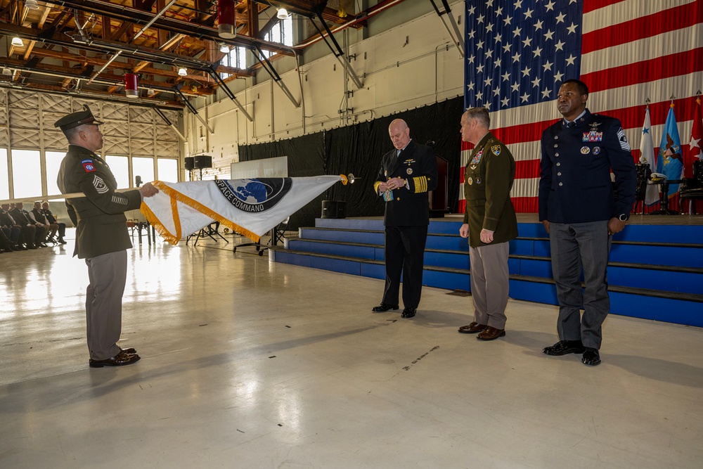 USSPACECOM Presented Joint Meritorious Unit Award Streamer