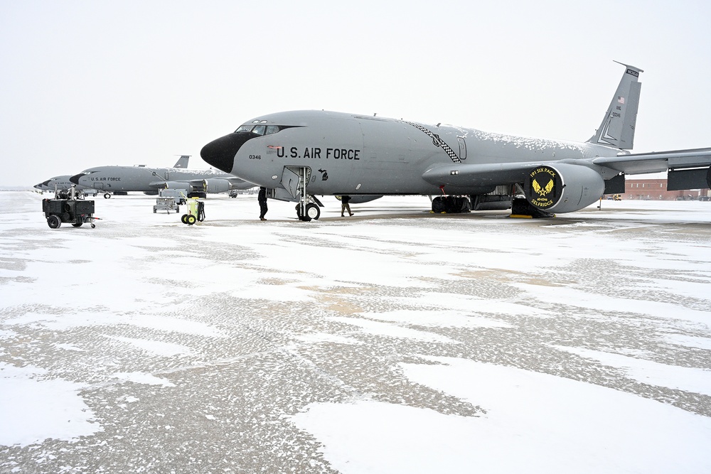 Supporting Global Airpower in All Weather: Selfridge Air National Guard Base KC-135T Stratotankers