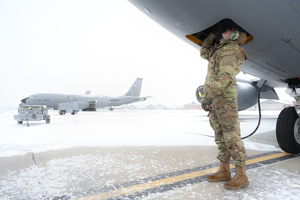 Always Ready: Aerial Tankers at Selfridge Air National Guard Base Preparing for Flight