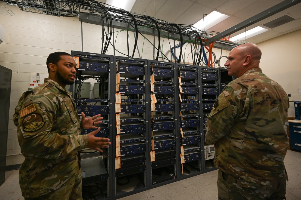 RAWS Visit with Airmen
