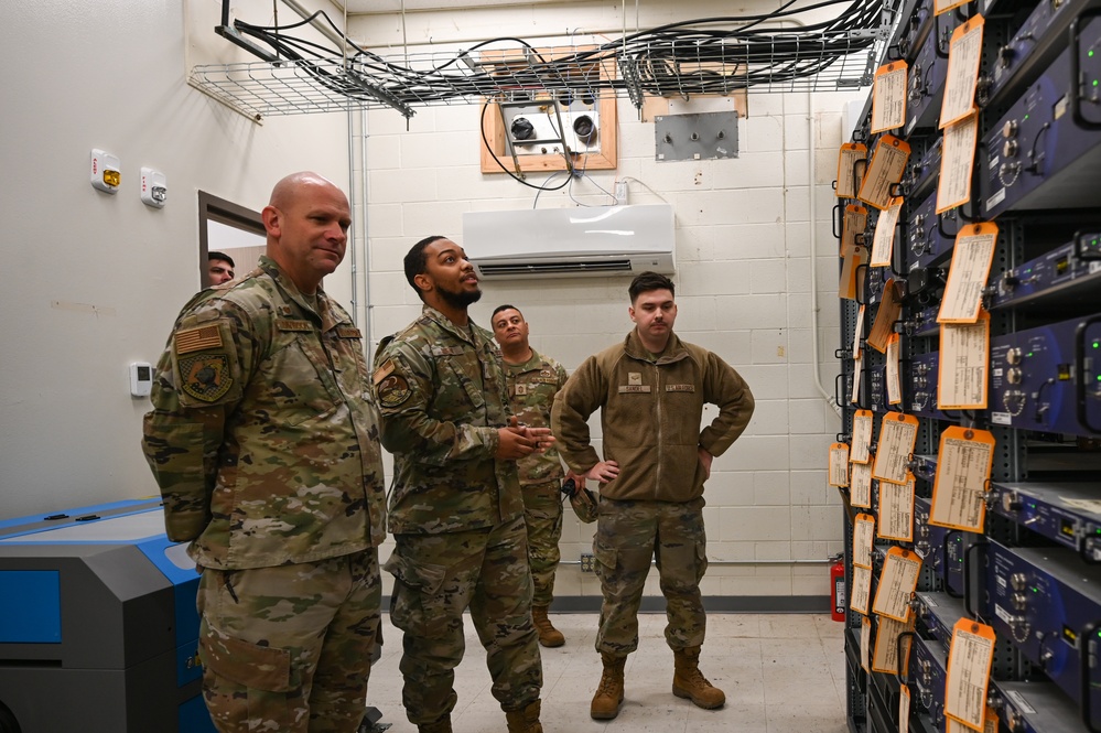RAWS Visit with Airmen