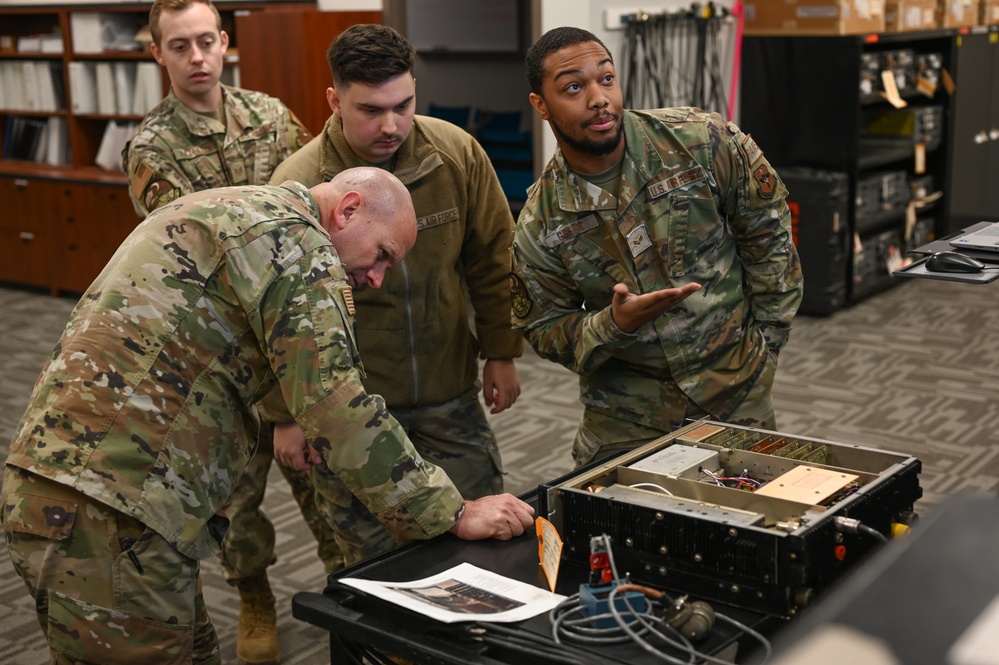 RAWS Visit with Airmen