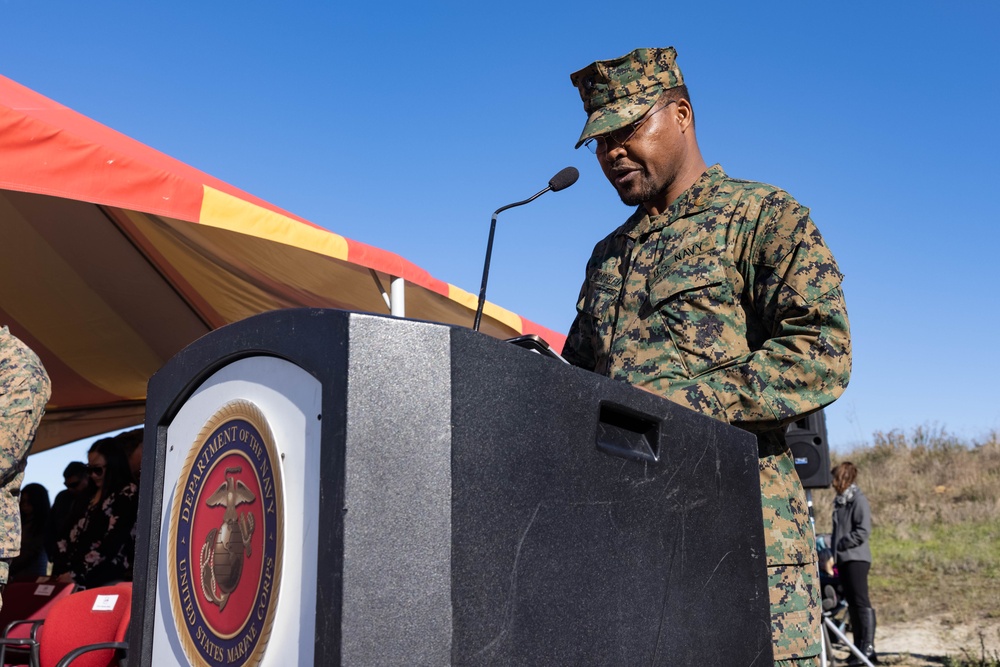 3rd Bn., 1st Marines holds change of command ceremony