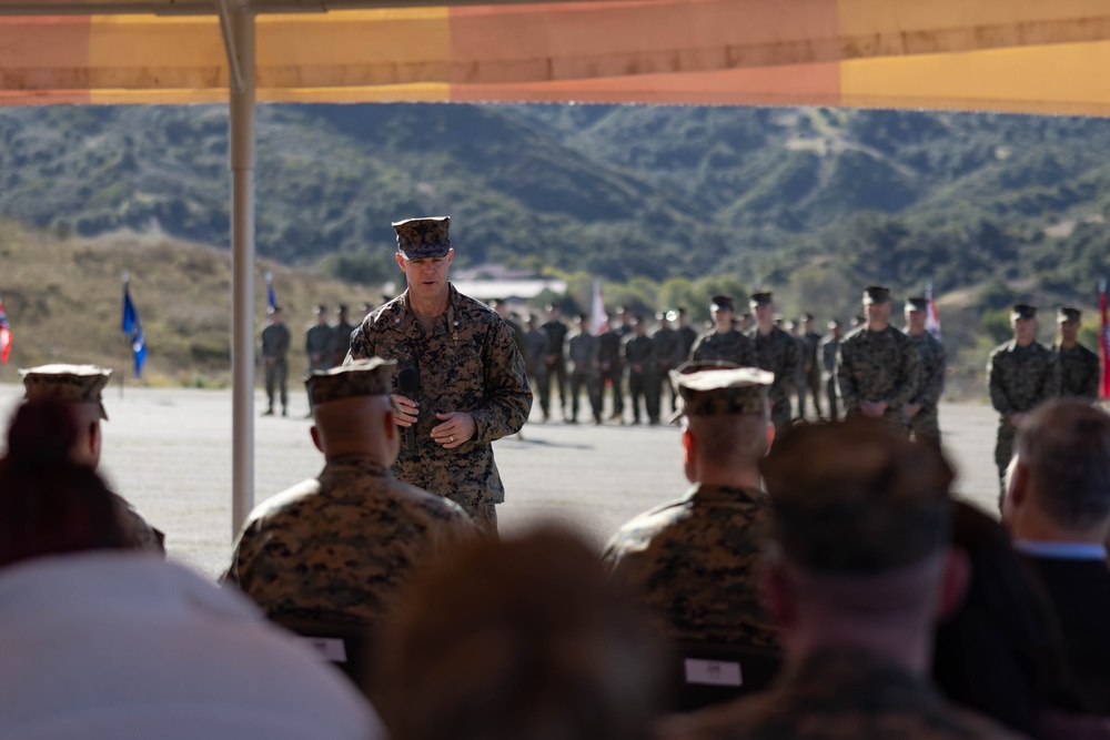 3rd Bn., 1st Marines holds change of command ceremony