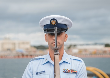 U.S. Coast Guard Cutter Harriet Lane change of home port ceremony