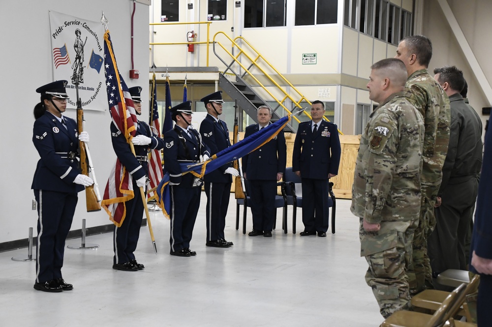 New Leader takes command of the 168th Mission Support Group