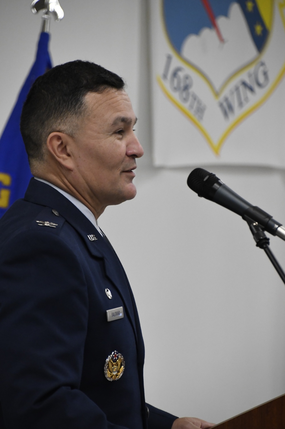 New Leader takes command of the 168th Mission Support Group