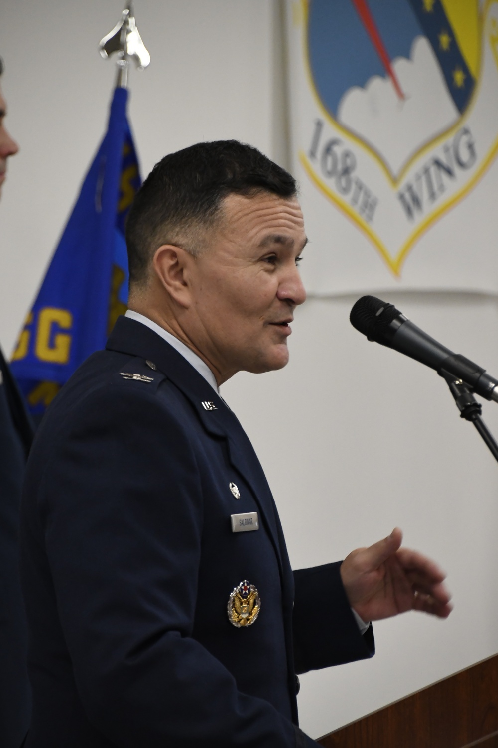 New Leader takes command of the 168th Mission Support Group