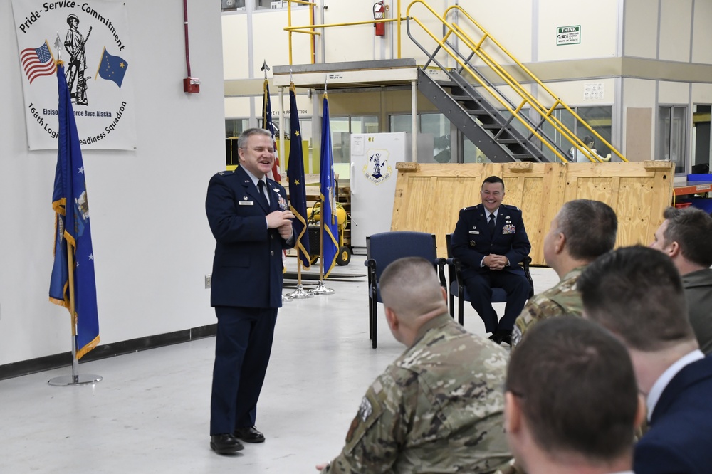 New Leader takes command of the 168th Mission Support Group