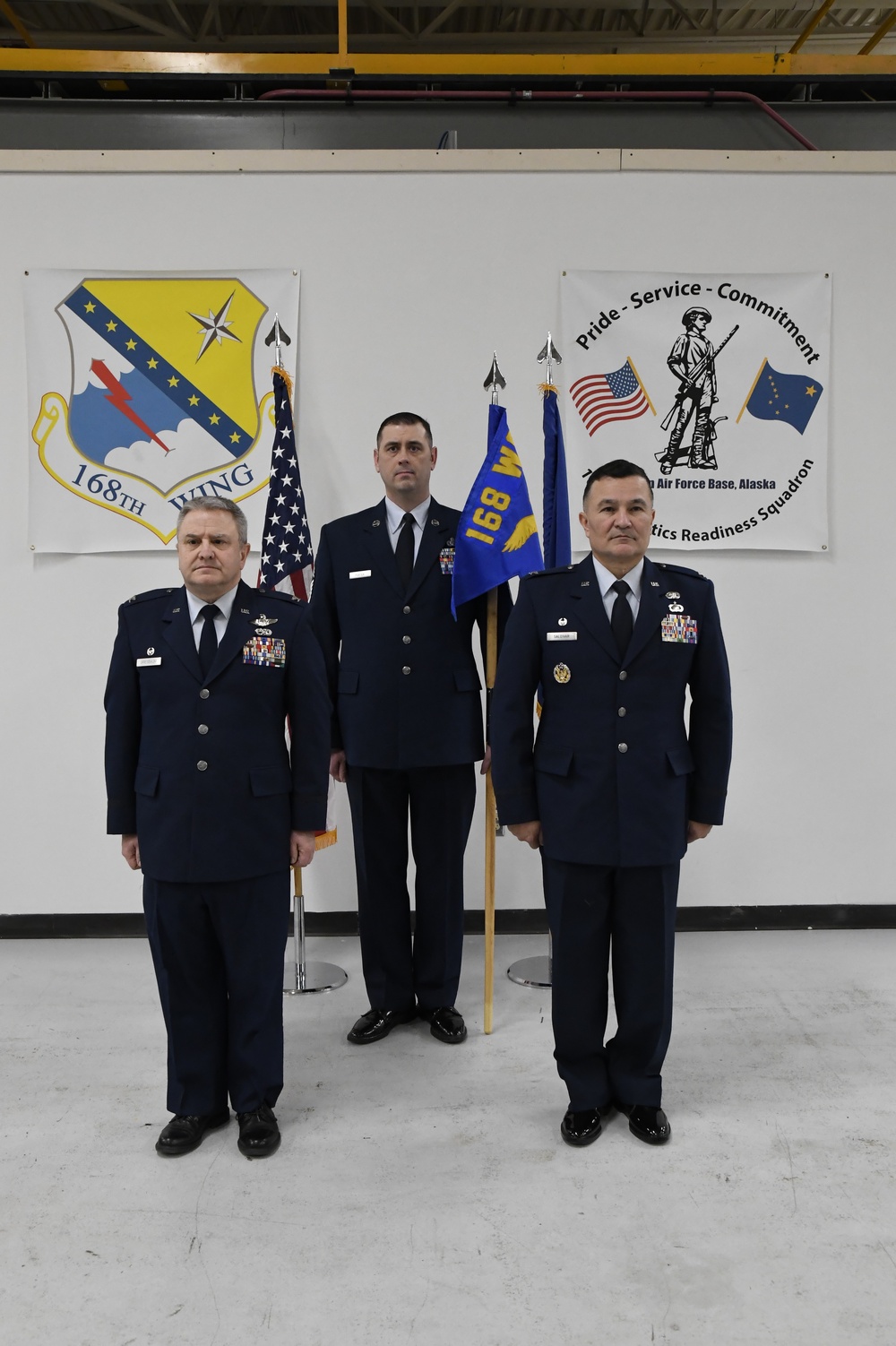 New Leader takes command of the 168th Mission Support Group