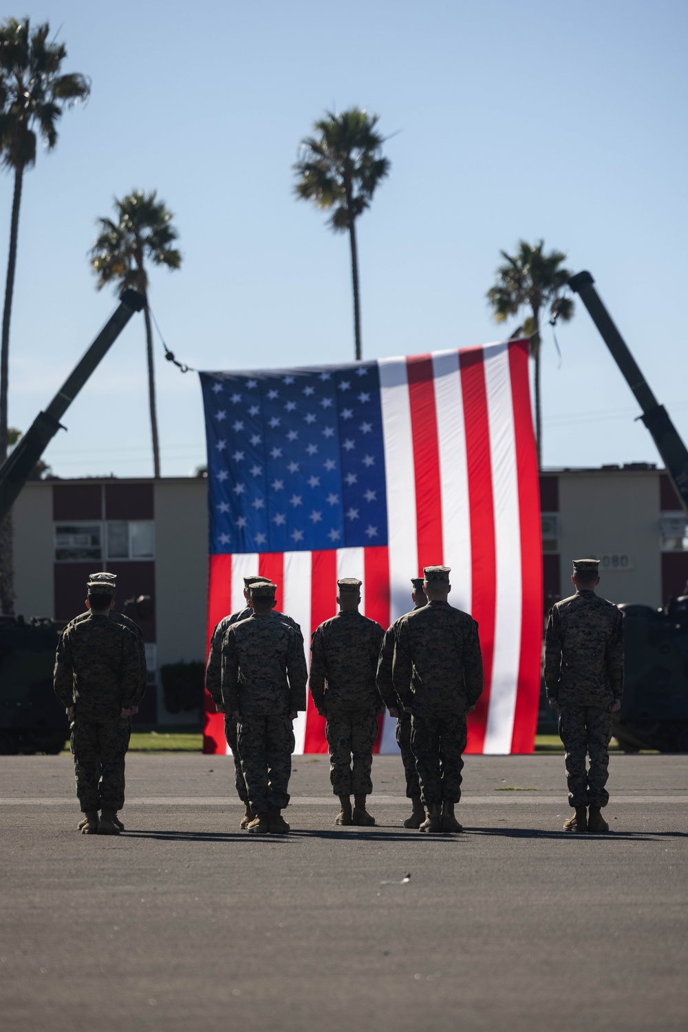 3rd AA Bn. holds relief, appointment ceremony