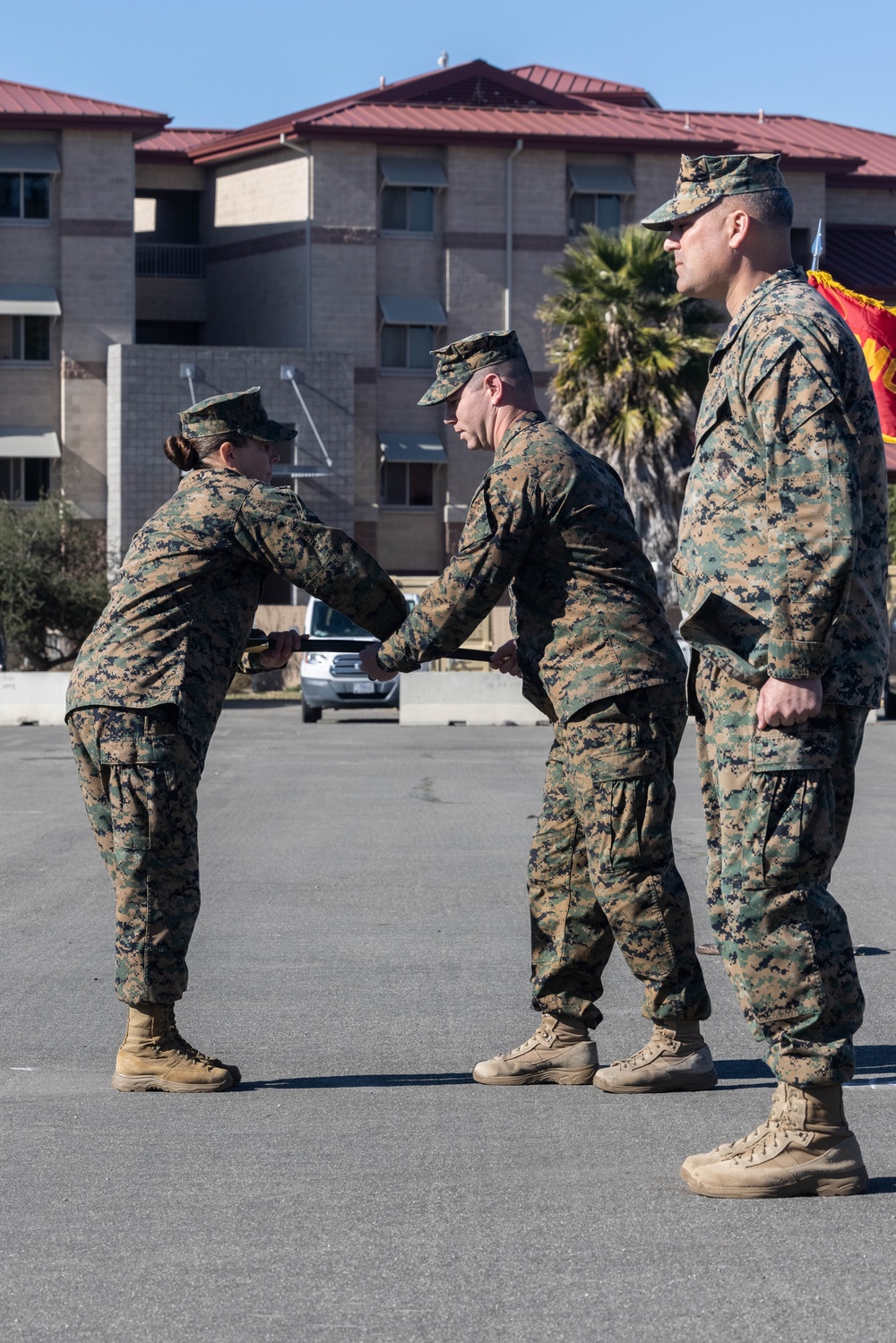 3rd AA Bn. holds relief, appointment ceremony