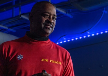 Boxer Command Chaplin Gives Final Sermon