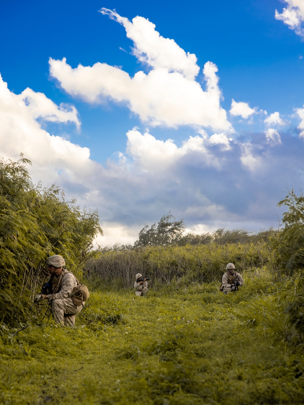 Knock Knock: Headquarters Battalion Conducts Field Exercise