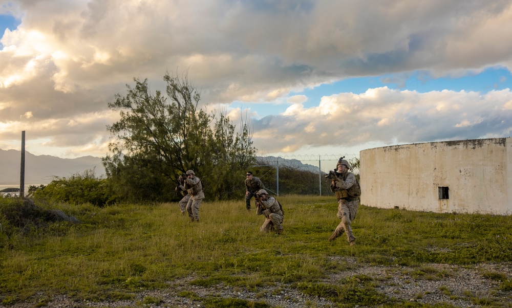 Knock Knock: Headquarters Battalion Conducts Field Exercise