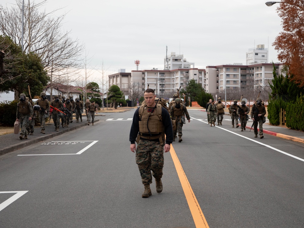 MCAS Iwakuni Marines Run the Culminating Event of Their Martial Arts Instructor Course