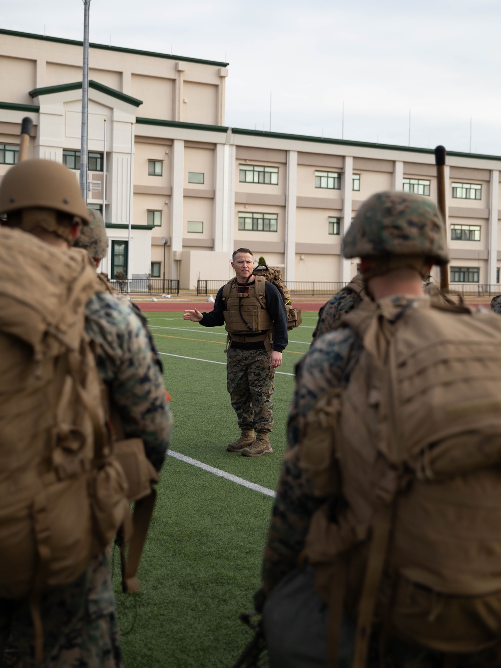 MCAS Iwakuni Marines Run the Culminating Event of Their Martial Arts Instructor Course