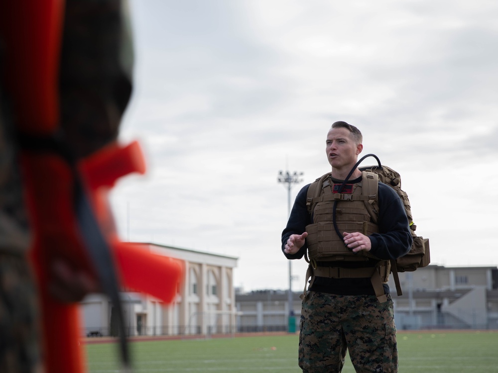 MCAS Iwakuni Marines Run the Culminating Event of Their Martial Arts Instructor Course