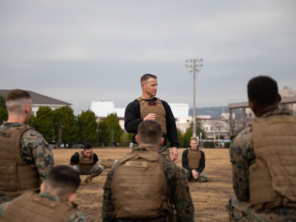 MCAS Iwakuni Marines Run the Culminating Event of Their Martial Arts Instructor Course